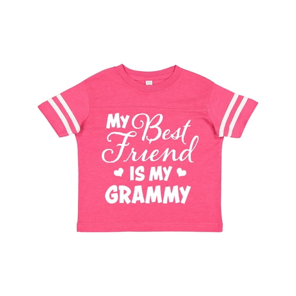 Inktastic My Best Friend is My Grammy with Hearts Boys or Girls Toddler T-Shirt