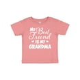 thumbnail image 1 of Inktastic My Best Friend is My Grandma with Hearts Boys or Girls Baby T-Shirt, 1 of 5