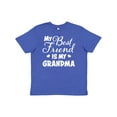 thumbnail image 1 of Inktastic My Best Friend is My Grandma with Hearts Youth T-Shirt, 1 of 5