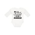 thumbnail image 1 of Inktastic My Best Friend is My Mawmaw with Hearts Boys or Girls Long Sleeve Baby Bodysuit, 1 of 5