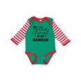 thumbnail image 1 of Inktastic My Best Friend is My Mawmaw with Hearts Boys or Girls Long Sleeve Baby Bodysuit, 1 of 5