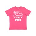 thumbnail image 1 of Inktastic My Best Friend is My Papa with Hearts Youth T-Shirt, 1 of 5