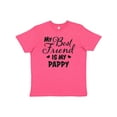 thumbnail image 1 of Inktastic My Best Friend is My Pappy with Hearts Youth T-Shirt, 1 of 5