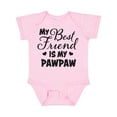 thumbnail image 1 of Inktastic My Best Friend is My Pawpaw with Hearts Boys or Girls Baby Bodysuit, 1 of 5