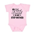 thumbnail image 1 of Inktastic My Best Friend is My Step Mother with Hearts Boys or Girls Baby Bodysuit, 1 of 5