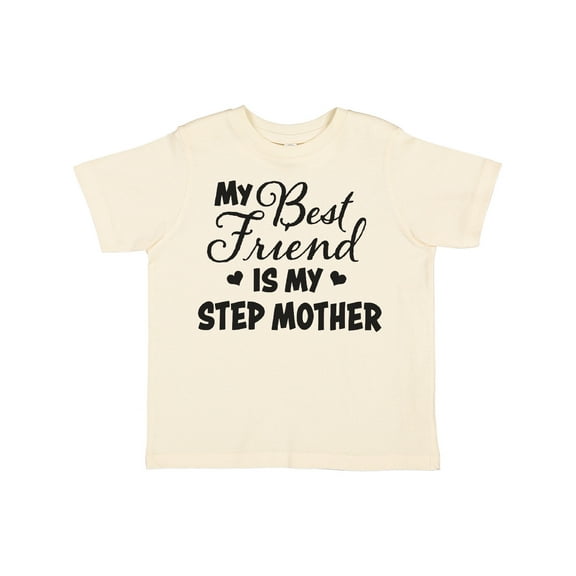 Inktastic My Best Friend is My Step Mother with Hearts Boys or Girls Toddler T-Shirt