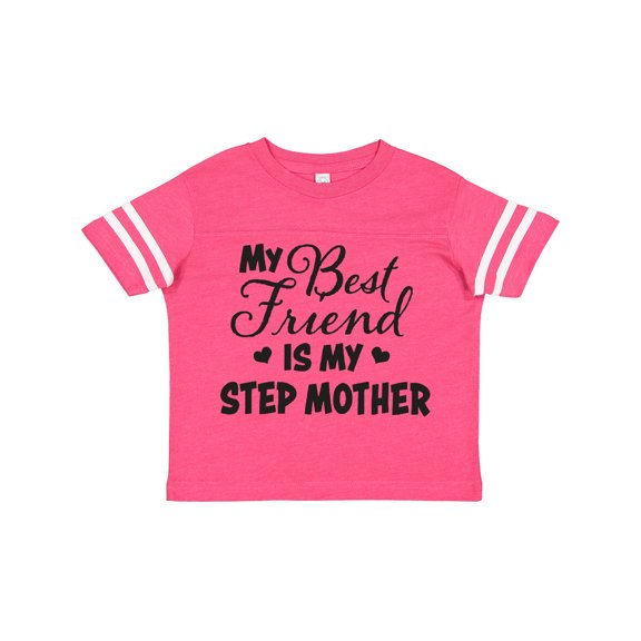 Inktastic My Best Friend is My Step Mother with Hearts Boys or Girls Toddler T-Shirt