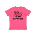 thumbnail image 1 of Inktastic My Best Friend is My Step Mother with Hearts Youth T-Shirt, 1 of 5