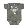 thumbnail image 1 of Inktastic My Best Friend is My Tia with Hearts Boys or Girls Baby Bodysuit, 1 of 5