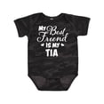 thumbnail image 1 of Inktastic My Best Friend is My Tia with Hearts Boys or Girls Baby Bodysuit, 1 of 5