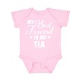 thumbnail image 1 of Inktastic My Best Friend is My Tia with Hearts Boys or Girls Baby Bodysuit, 1 of 5
