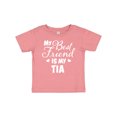 thumbnail image 1 of Inktastic My Best Friend is My Tia with Hearts Boys or Girls Baby T-Shirt, 1 of 5