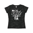 thumbnail image 1 of Inktastic My Best Friend is My Tia with Hearts Women's T-Shirt, 1 of 5