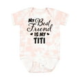 thumbnail image 1 of Inktastic My Best Friend is My Titi with Hearts Boys or Girls Baby Bodysuit, 1 of 5