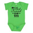 thumbnail image 1 of Inktastic My Best Friend is My Titi with Hearts Boys or Girls Baby Bodysuit, 1 of 5