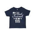 thumbnail image 1 of Inktastic My Best Friend is My Titi with Hearts Boys or Girls Toddler T-Shirt, 1 of 5