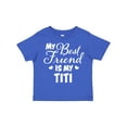 thumbnail image 1 of Inktastic My Best Friend is My Titi with Hearts Boys or Girls Toddler T-Shirt, 1 of 5