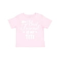 thumbnail image 1 of Inktastic My Best Friend is My Titi with Hearts Boys or Girls Toddler T-Shirt, 1 of 5