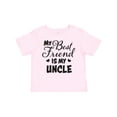 thumbnail image 1 of Inktastic My Best Friend is My Uncle with Hearts Boys or Girls Baby T-Shirt, 1 of 5