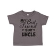 thumbnail image 1 of Inktastic My Best Friend is My Uncle with Hearts Boys or Girls Toddler T-Shirt, 1 of 5