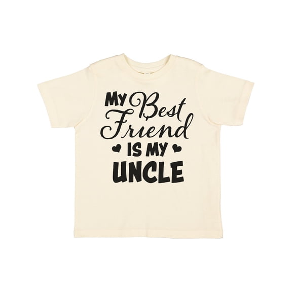 Inktastic My Best Friend is My Uncle with Hearts Boys or Girls Toddler T-Shirt