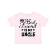thumbnail image 1 of Inktastic My Best Friend is My Uncle with Hearts Boys or Girls Toddler T-Shirt, 1 of 5