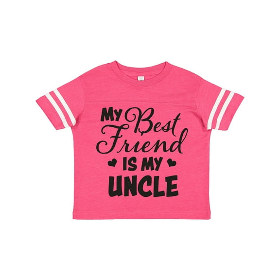 Inktastic My Best Friend is My Uncle with Hearts Boys or Girls Toddler T-Shirt