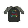 thumbnail image 1 of Inktastic My Big Bro Loves Me Little Brother Sister Boys or Girls Toddler T-Shirt, 1 of 5