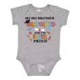 thumbnail image 1 of Inktastic My Big Brother Graduated and I'm Super Proud Boys or Girls Baby Bodysuit, 1 of 5