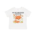thumbnail image 1 of Inktastic My Big Brother Loves Me- Little Fox Boys or Girls Toddler T-Shirt, 1 of 5