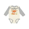 thumbnail image 1 of Inktastic My Big Brother Loves Me- little fox Boys or Girls Long Sleeve Baby Bodysuit, 1 of 5