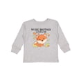 thumbnail image 1 of Inktastic My Big Brother Loves Me- little fox Boys or Girls Long Sleeve Toddler T-Shirt, 1 of 5