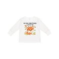 thumbnail image 1 of Inktastic My Big Brother Loves Me- little fox Boys or Girls Long Sleeve Toddler T-Shirt, 1 of 5