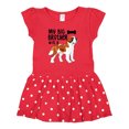 thumbnail image 1 of Inktastic My Big Brother is a Saint Bernard Gift Baby Girl Dress, 1 of 4