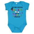 thumbnail image 1 of Inktastic My Big Sister Graduated and I'm Super Proud Boys or Girls Baby Bodysuit, 1 of 5