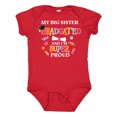 thumbnail image 1 of Inktastic My Big Sister Graduated and I'm Super Proud Boys or Girls Baby Bodysuit, 1 of 5