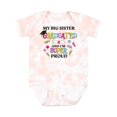 thumbnail image 1 of Inktastic My Big Sister Graduated and I'm Super Proud Boys or Girls Baby Bodysuit, 1 of 5