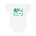 thumbnail image 1 of Inktastic My Big Sister Loves Me Cute Elephants Boys or Girls Baby Bodysuit, 1 of 5