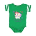 thumbnail image 1 of Inktastic My Big Sister Loves Me Cute Unicorn Boys or Girls Baby Bodysuit, 1 of 5