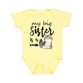 thumbnail image 1 of Inktastic My Big Sister is a Cat Boys or Girls Baby Bodysuit, 1 of 5