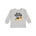thumbnail image 1 of Inktastic My Big Sister is a German Shepherd Boys or Girls Long Sleeve Toddler T-Shirt, 1 of 5