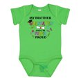 thumbnail image 1 of Inktastic My Brother Graduated and I'm Super Proud Boys or Girls Baby Bodysuit, 1 of 5