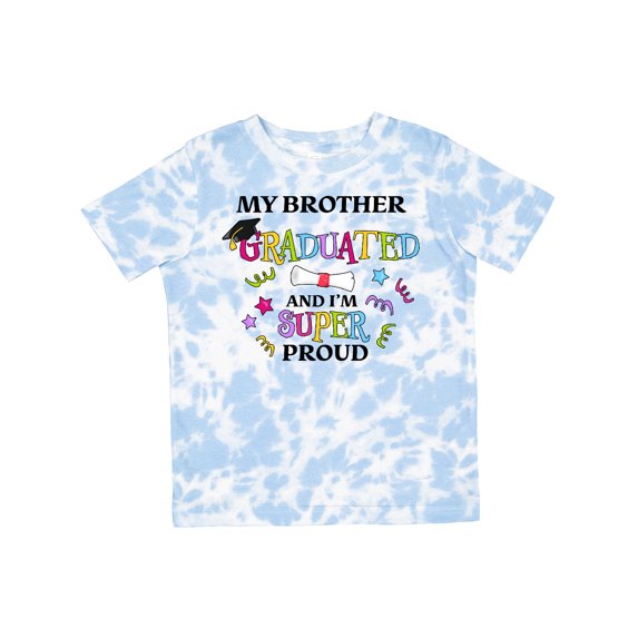 Inktastic My Brother Graduated and I'm Super Proud Boys or Girls Toddler T-Shirt