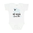 thumbnail image 1 of Inktastic My Busia Loves Me Baby Lamb Boys or Girls Baby Bodysuit, 1 of 5