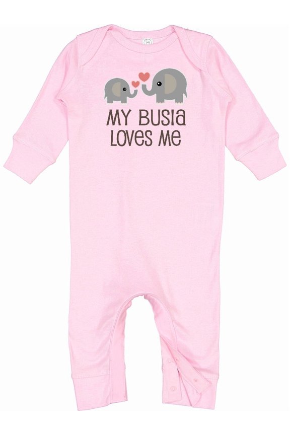 My Busia Loves Me Childs Baby Romper Coveralls