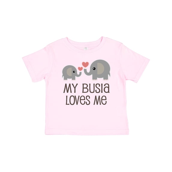 Inktastic My Busia Loves Me Childs Boys or Girls Baby T-Shirt