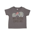 thumbnail image 1 of Inktastic My Busia Loves Me Childs Boys or Girls Toddler T-Shirt, 1 of 5
