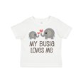 thumbnail image 1 of Inktastic My Busia Loves Me Childs Boys or Girls Toddler T-Shirt, 1 of 5