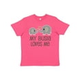 thumbnail image 1 of Inktastic My Busia Loves Me Childs Youth T-Shirt, 1 of 5