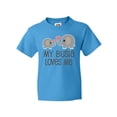 thumbnail image 1 of Inktastic My Busia Loves Me Childs Youth T-Shirt, 1 of 5